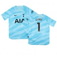 Camisa de time de futebol Tottenham Hotspur Hugo Lloris #1 Goleiro Replicas 1º Equipamento Infantil 2023-24 Manga Curta (+ Calças curtas)